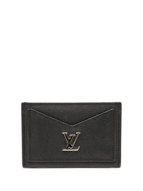 Louis Vuitton Pre-Owned 2019 Calfskin Lockme card holder