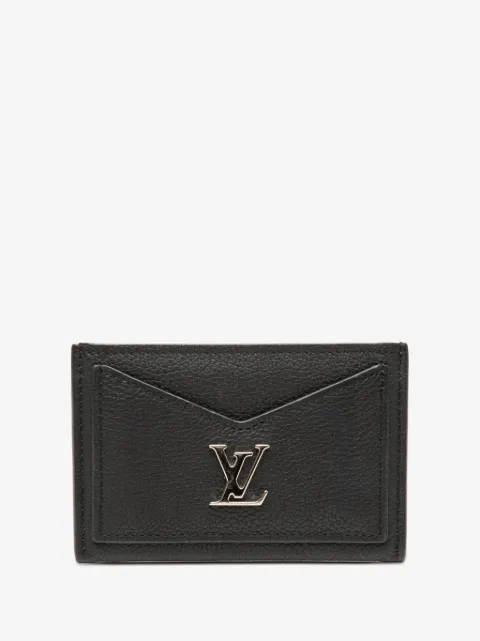Louis Vuitton Pre-Owned 2019 Calfskin Lockme card holder