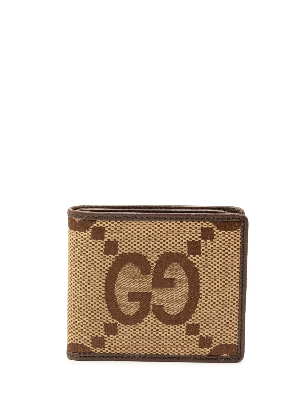 Gucci Pre-Owned 2016-2025 Jumbo GG Canvas Bifold Wallet small wallets - Toni neutri