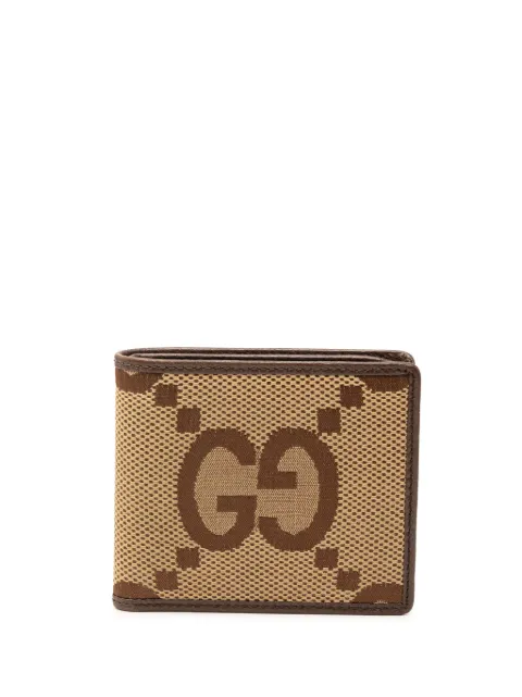 Gucci Pre-Owned 2016-2025 점보 GG 캔버스 2단 지갑