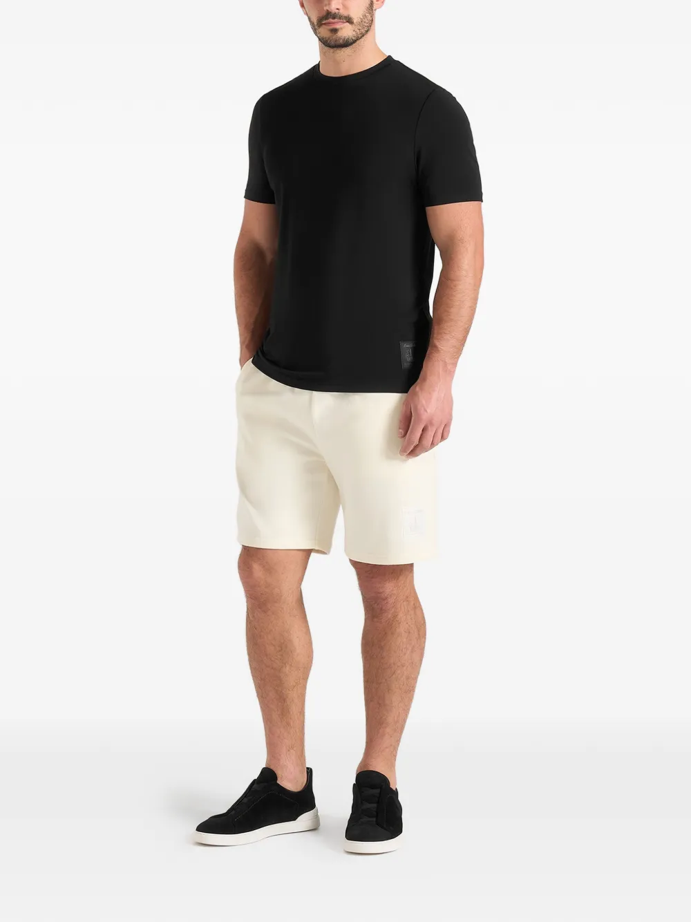 Manière De Voir SH001 katoenen shorts Beige