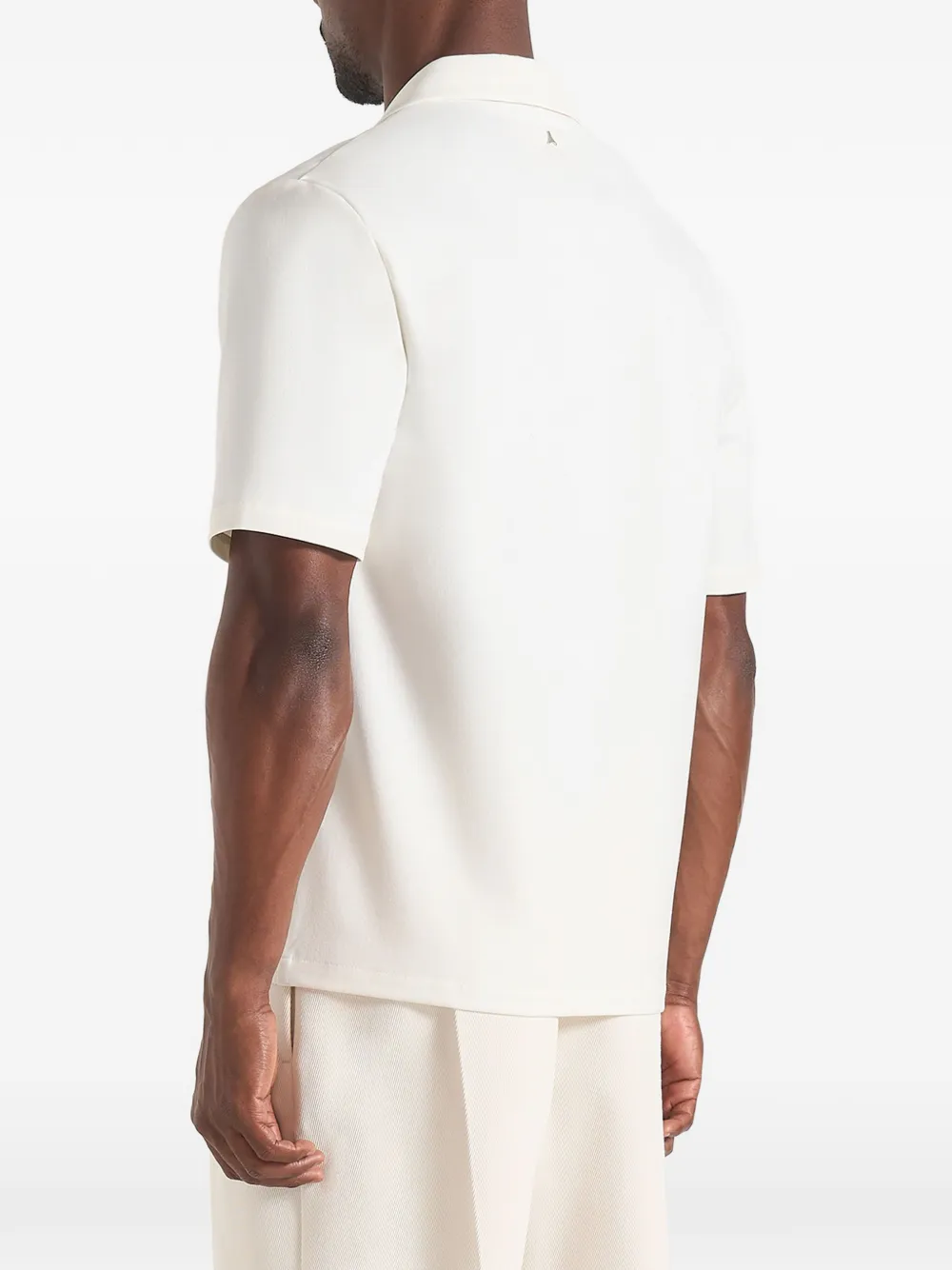 Manière De Voir Felix overhemd op maat met vouw Wit
