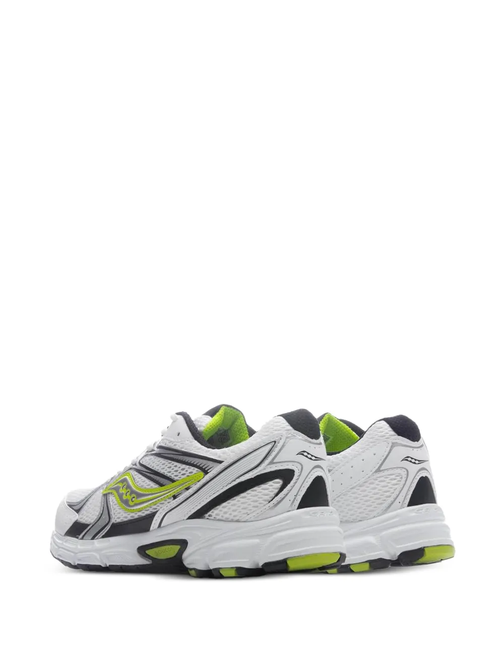 Saucony Grid sneakers met mesh vlakken Wit