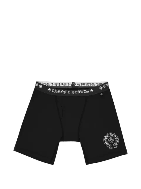 Chrome Hearts logo-print boxers