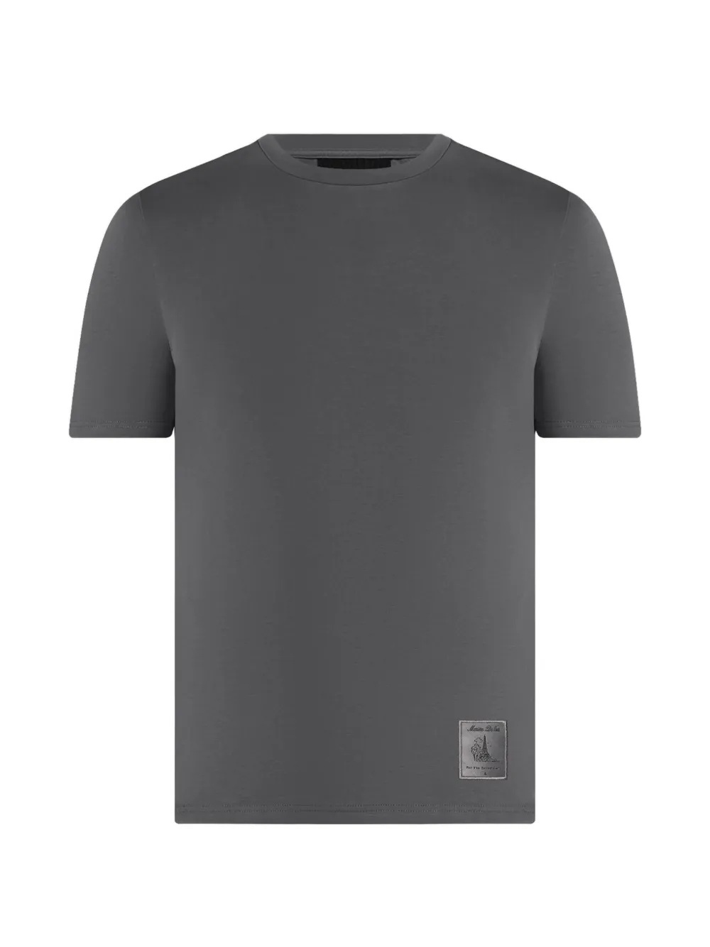 Manière De Voir TS003 fitted luxe T-shirt charcoal grey
