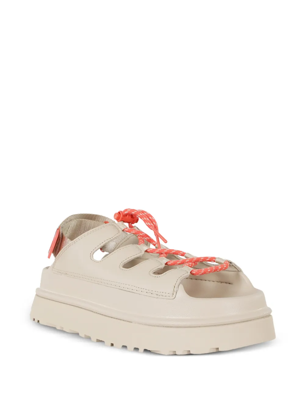 UGG Slingback sandalen met houtje touwtje sluiting Beige