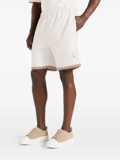 Manière De Voir Reuben crochet-knit Reuben shorts