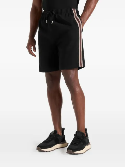 Manière De Voir Taylor taped cotton shorts