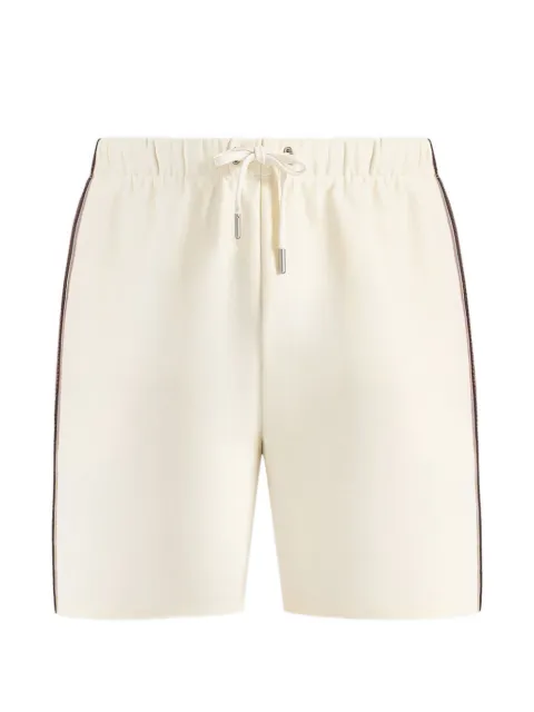 Manière De Voir Taylor taped cotton shorts