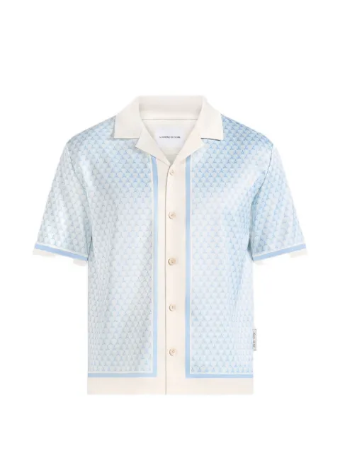 Manière De Voir Idriss Eiffel monogram resort shirt