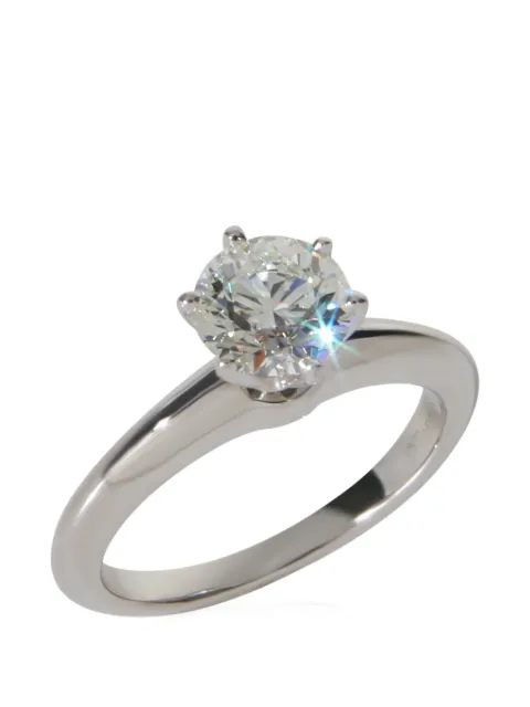 Tiffany & Co. Pre-Owned кольцо с бриллиантами