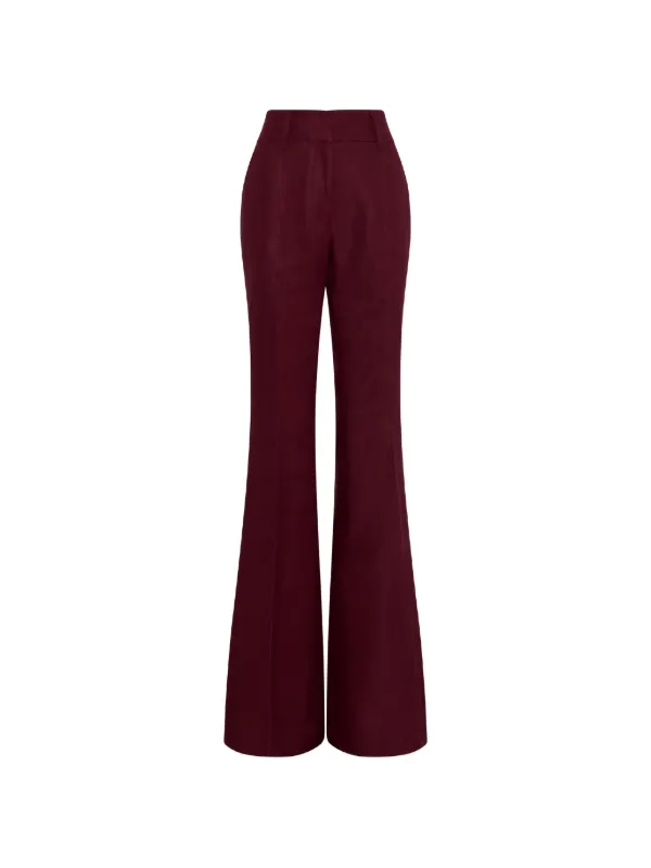 Gabriela Hearst Rhein Trousers in Red