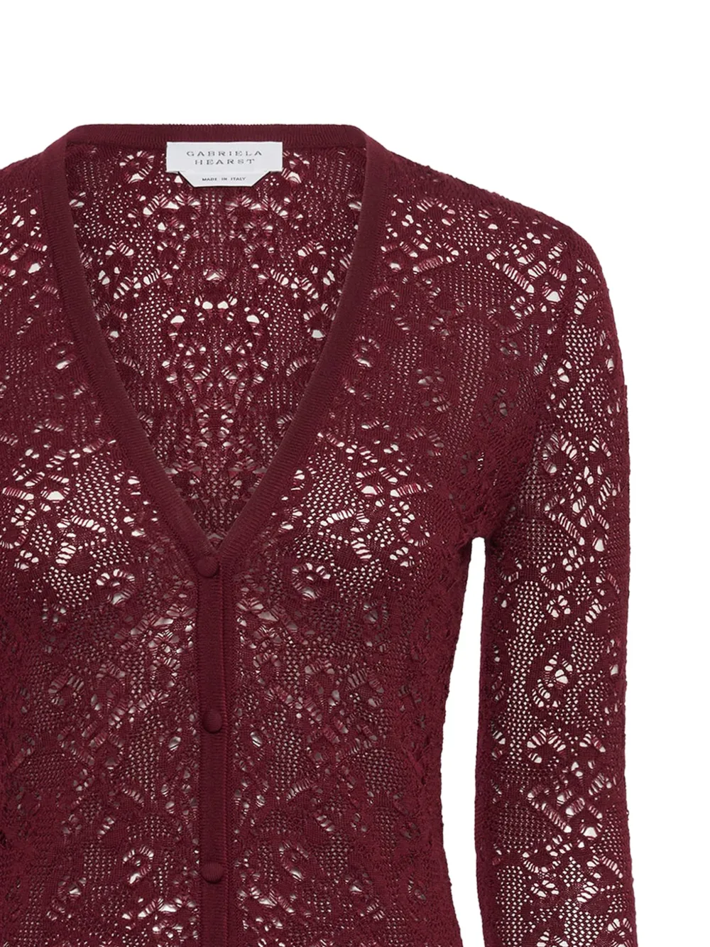 Gabriela Hearst Ultraris vest Rood