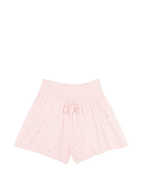 AREA crystal-embellished shorts