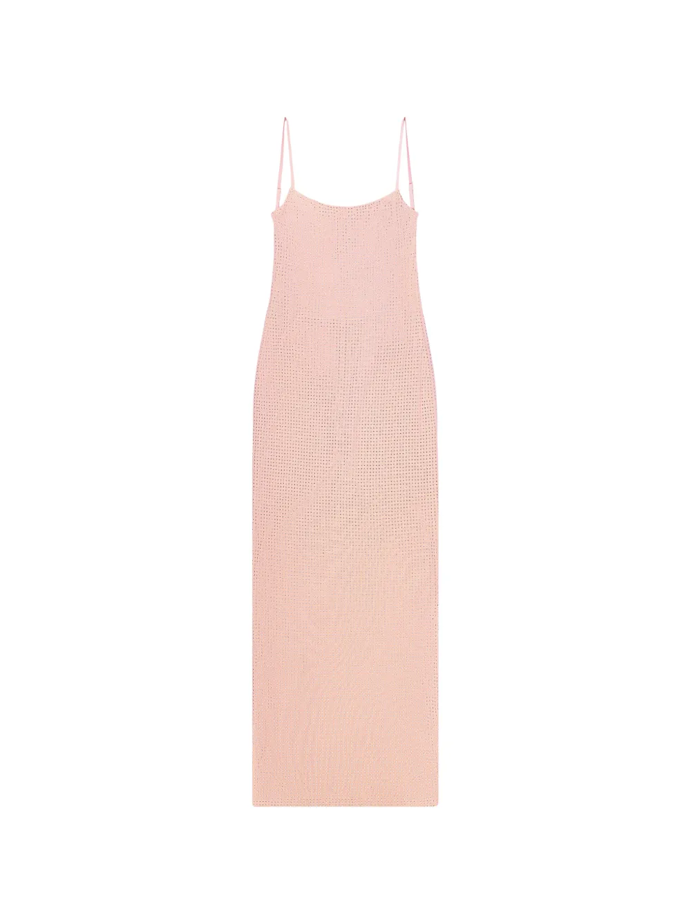 crystal-embellished maxi dress