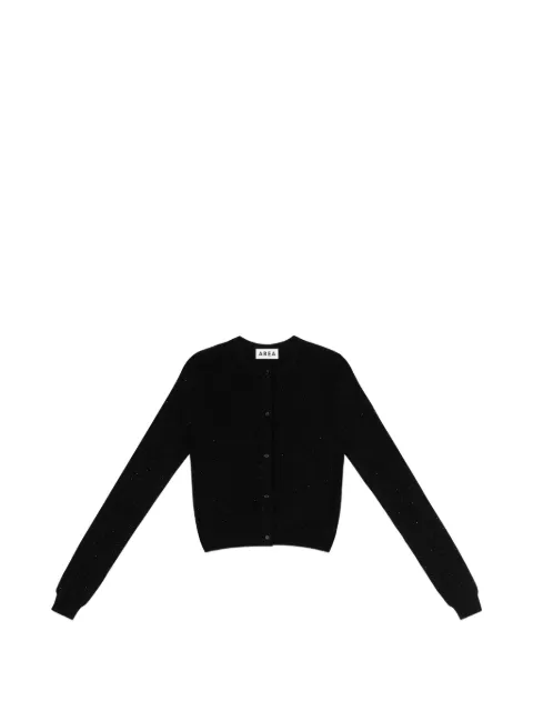 AREA crystal-embellished cardigan