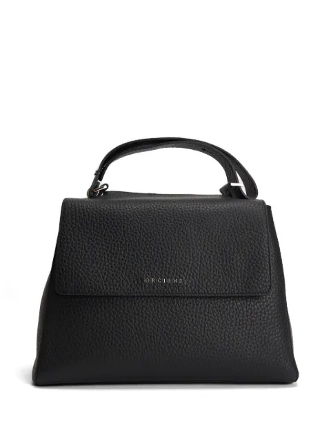 Orciani sac porté épaule Sveva en cuir grainé