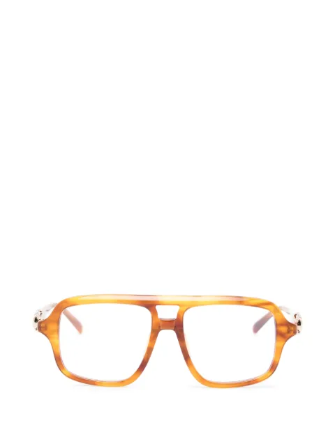 Gucci Eyewear Horsebit square-frame sunglasses