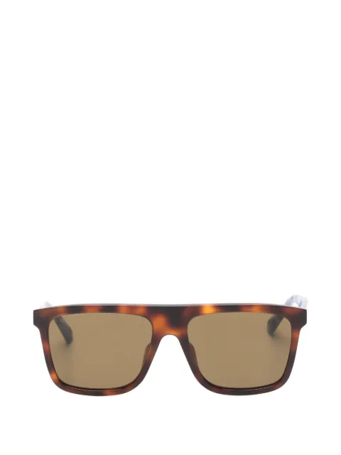 Gucci Eyewear tortoiseshell-effect square-frame sunglasses