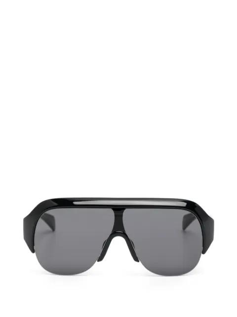 Gucci Eyewear geometric-frame logo-embossed sunglasses