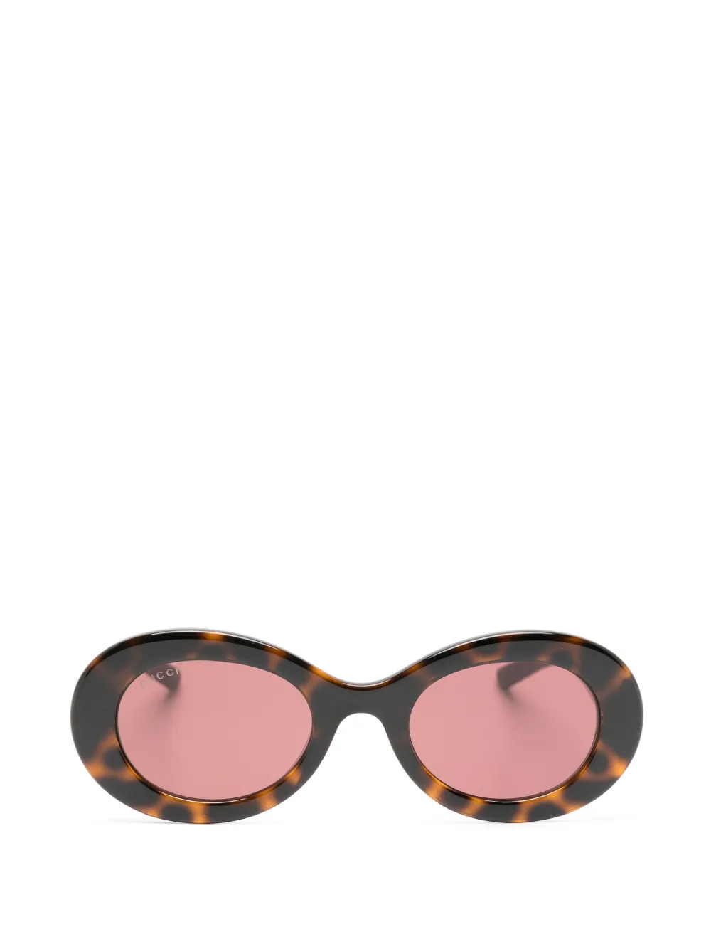 Gucci Eyewear Interlocking G tortoise-shell sunglasses - Marrone