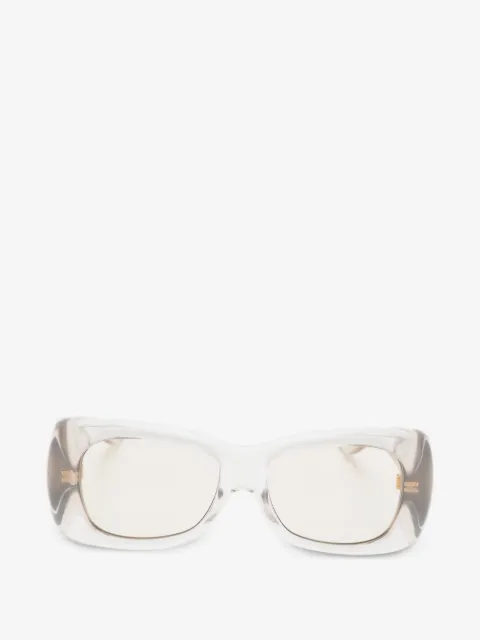 Saint Laurent Eyewear lentes de sol Howl con armazón rectangular