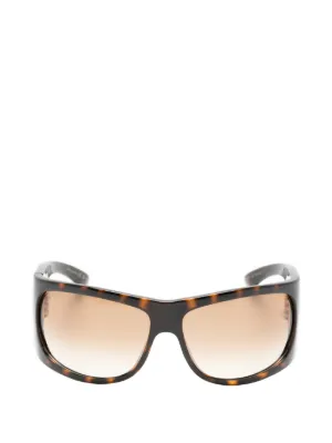 TOM FORD Eyewear Frances スクエアフレーム サングラス | ブラウン