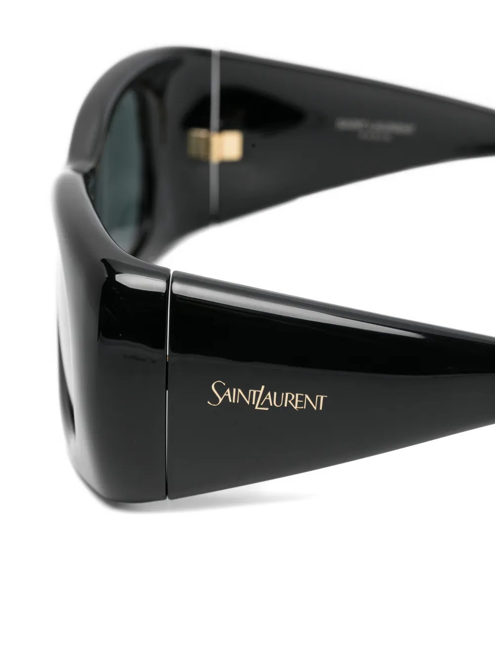 Saint Laurent Eyewear SL 901 Howl zonnebril met rechthoekig montuur Zwart