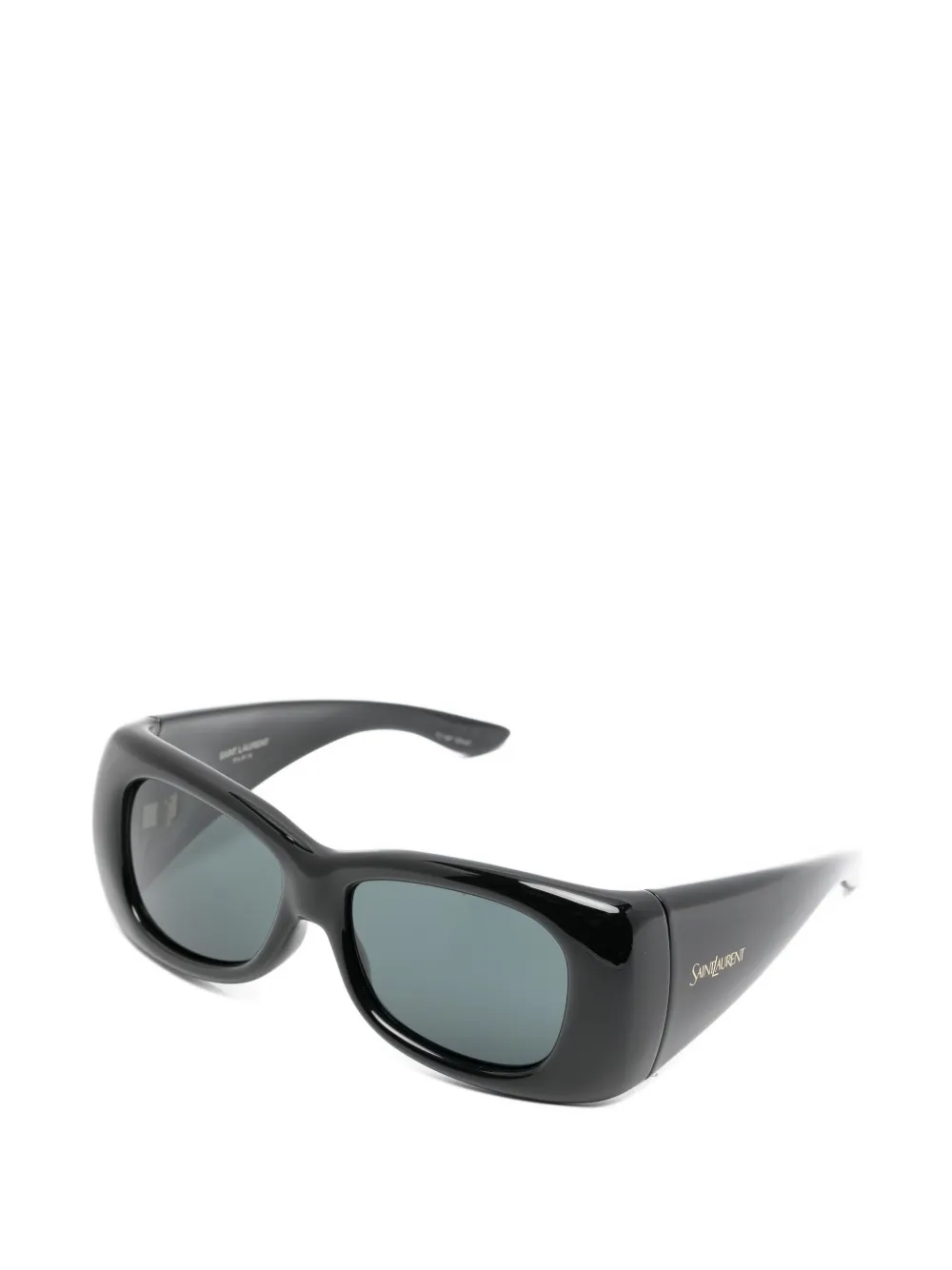 Saint Laurent Eyewear SL 901 Howl zonnebril met rechthoekig montuur Zwart