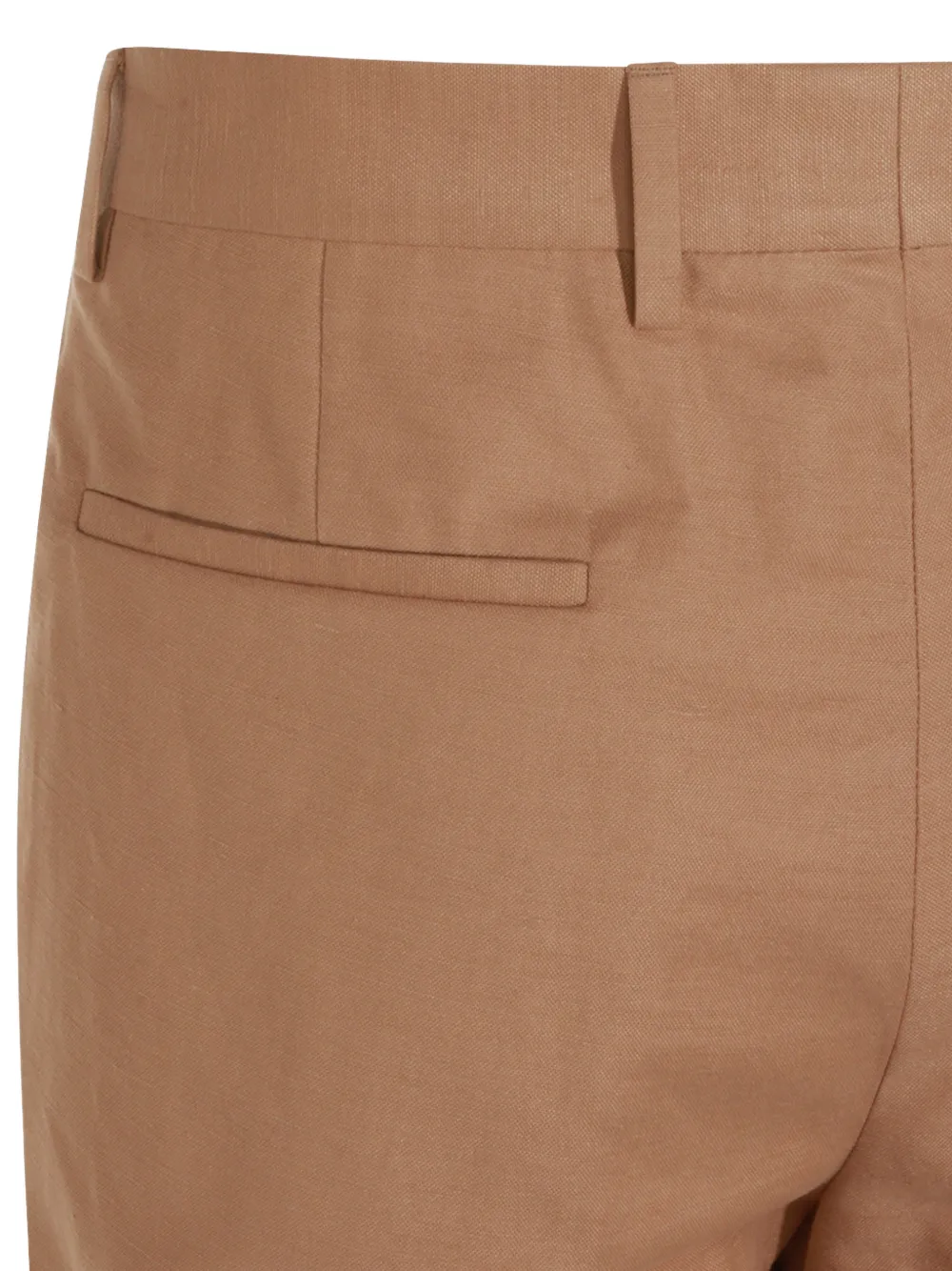 Brunello Cucinelli Plooibroek met toelopende pijpen Beige