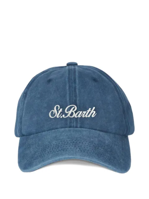 MC2 Saint Barth Davis embroidered denim baseball cap