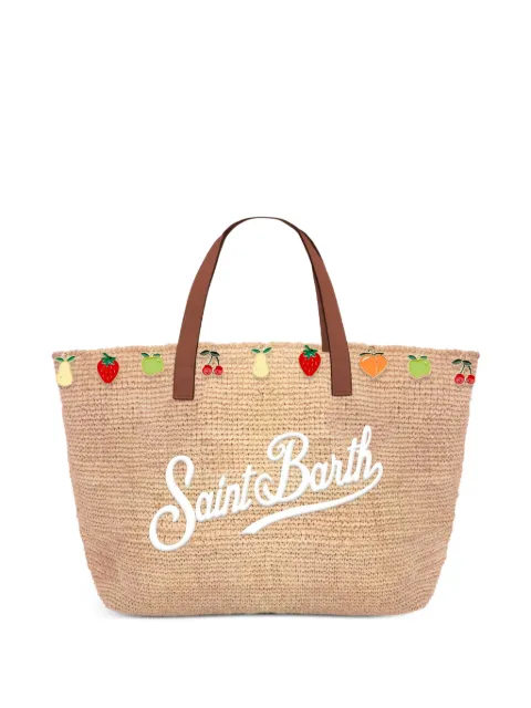 MC2 Saint Barth mini City fruit-detail tote bag