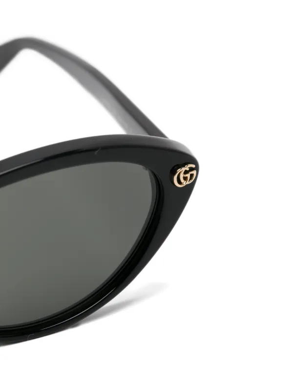 Gucci Eyewear フルリム サングラス | ブラック | FARFETCH JP