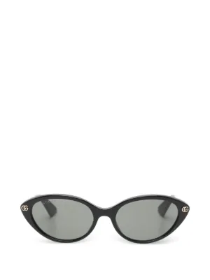 Gucci Eyewear バンブーサングラス | ブラック | FARFETCH JP