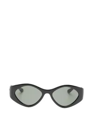 Gucci Eyewear キャットアイ サングラス | ブラウン | FARFETCH JP