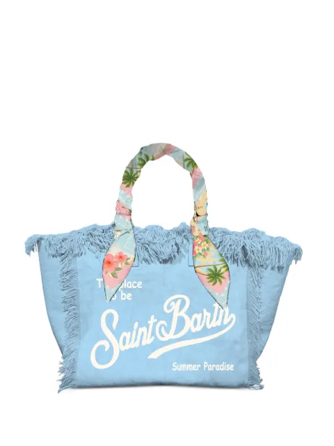 MC2 Saint Barth Vanity fringed-trim tote bag