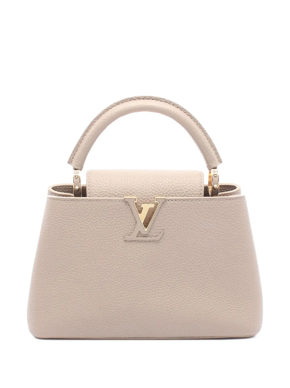 Louis Vuitton Pre-Owned 2021-2026 Taurillon Capucines BB satchel - Toni neutri