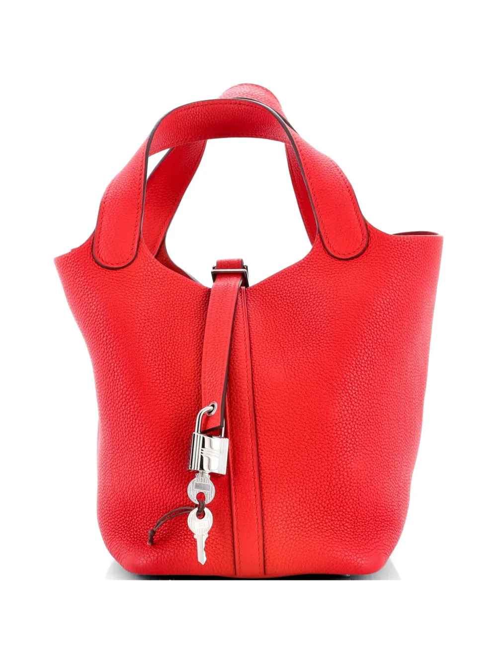 Hermès Pre-Owned Picotin Lock Bag Maurice MM Beuteltasche - Rot