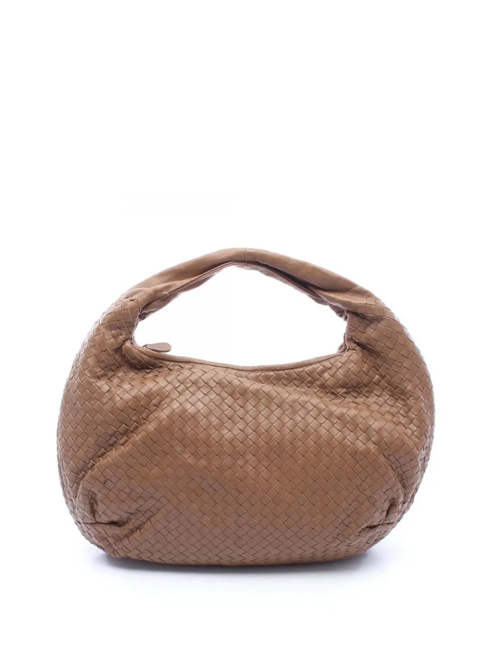 Bottega Veneta Pre-Owned 2012-2026 Large Nappa Intrecciato hobo bag - Marrone