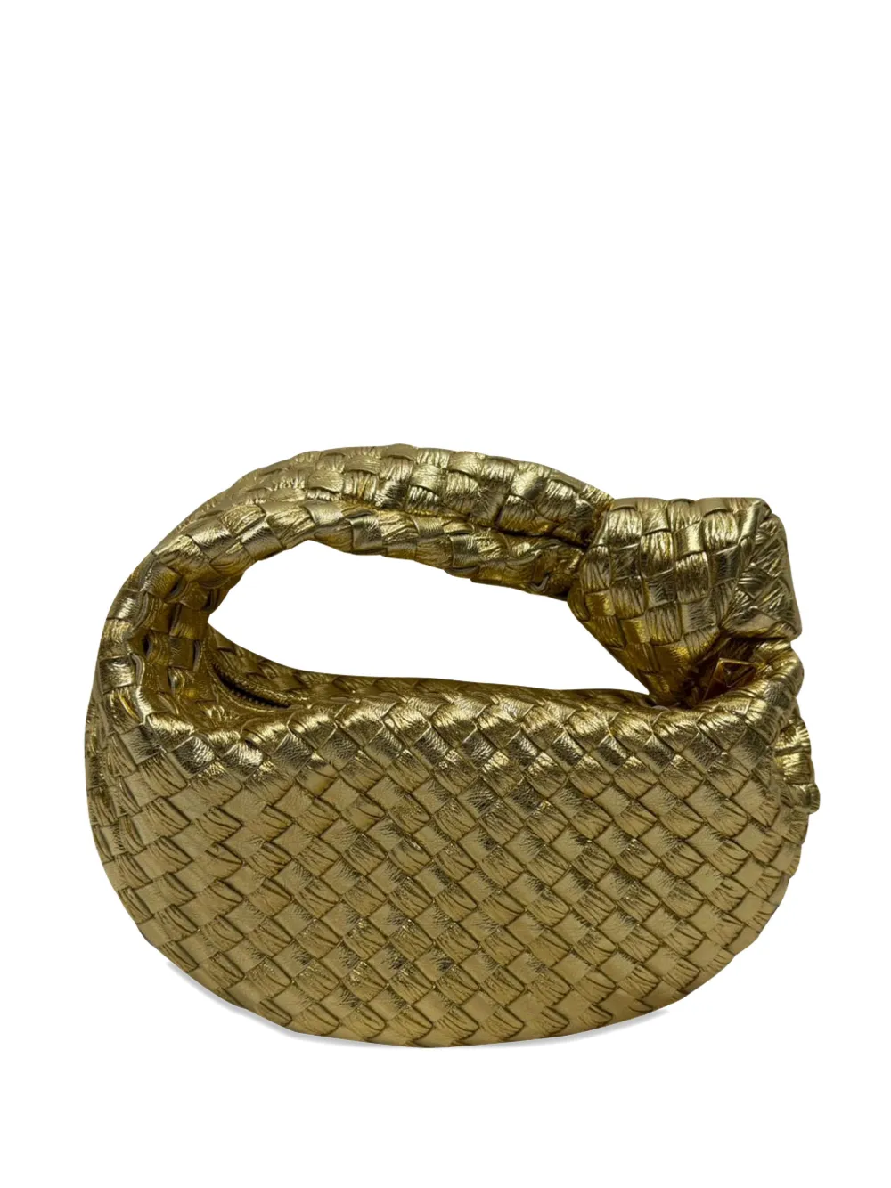 Bottega Veneta Pre-Owned Intrecciato Mini Jodie handbag - Oro
