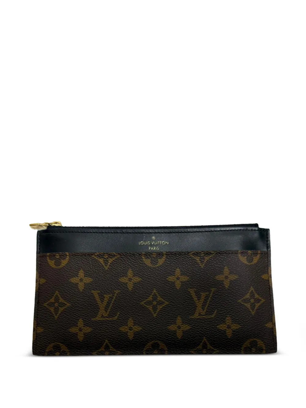 Louis Vuitton Pre-Owned Monogram canvas slim purse - Marrone