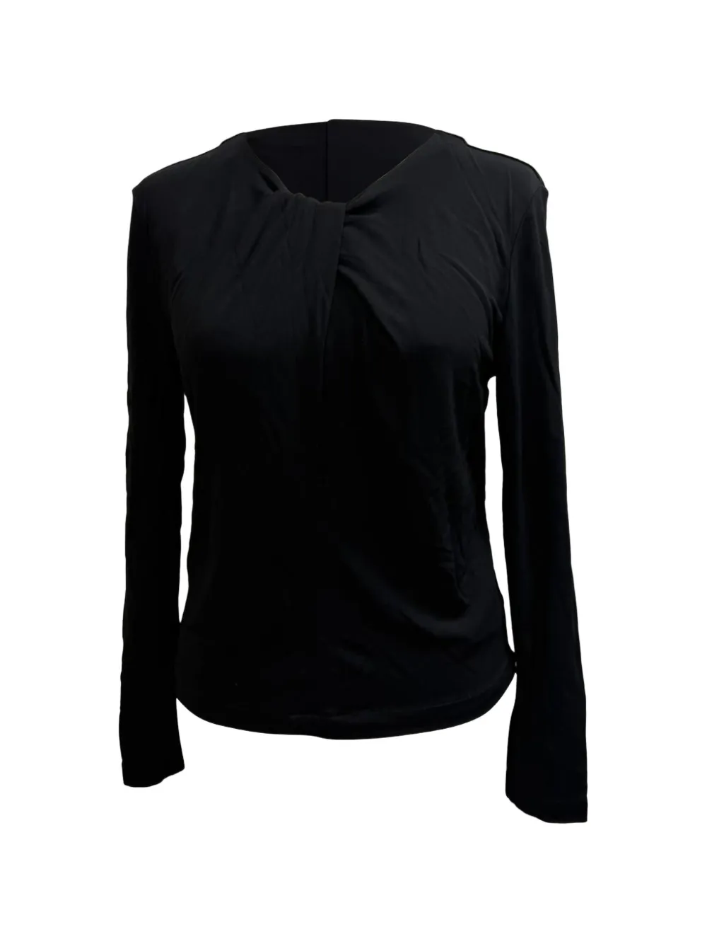 ANINE BING Amaya twisted blouse - Black