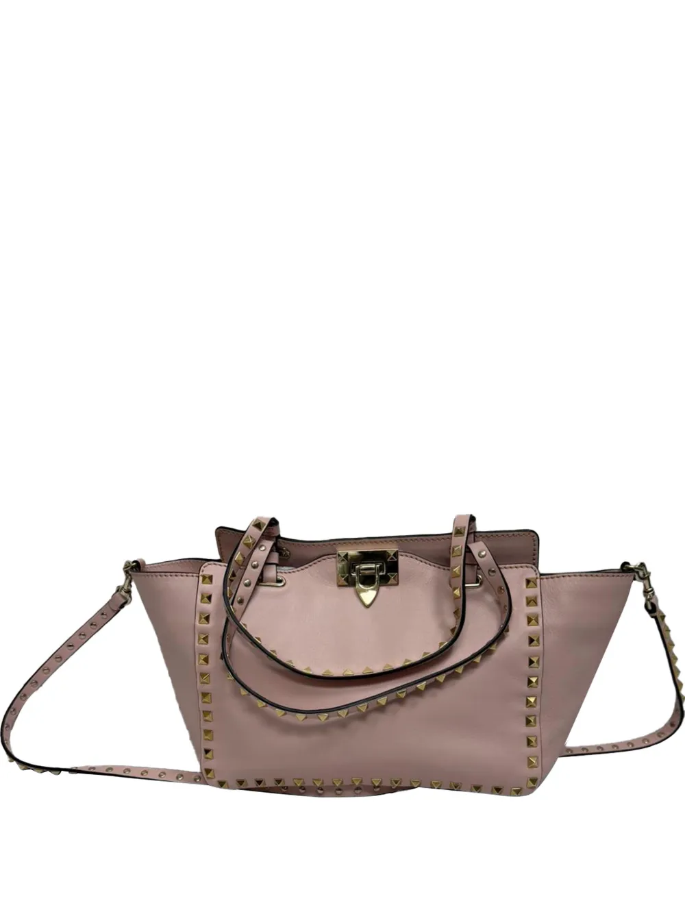 Valentino Garavani Pre-Owned 2010s Rockstud Trapeze tote bag - Rosa