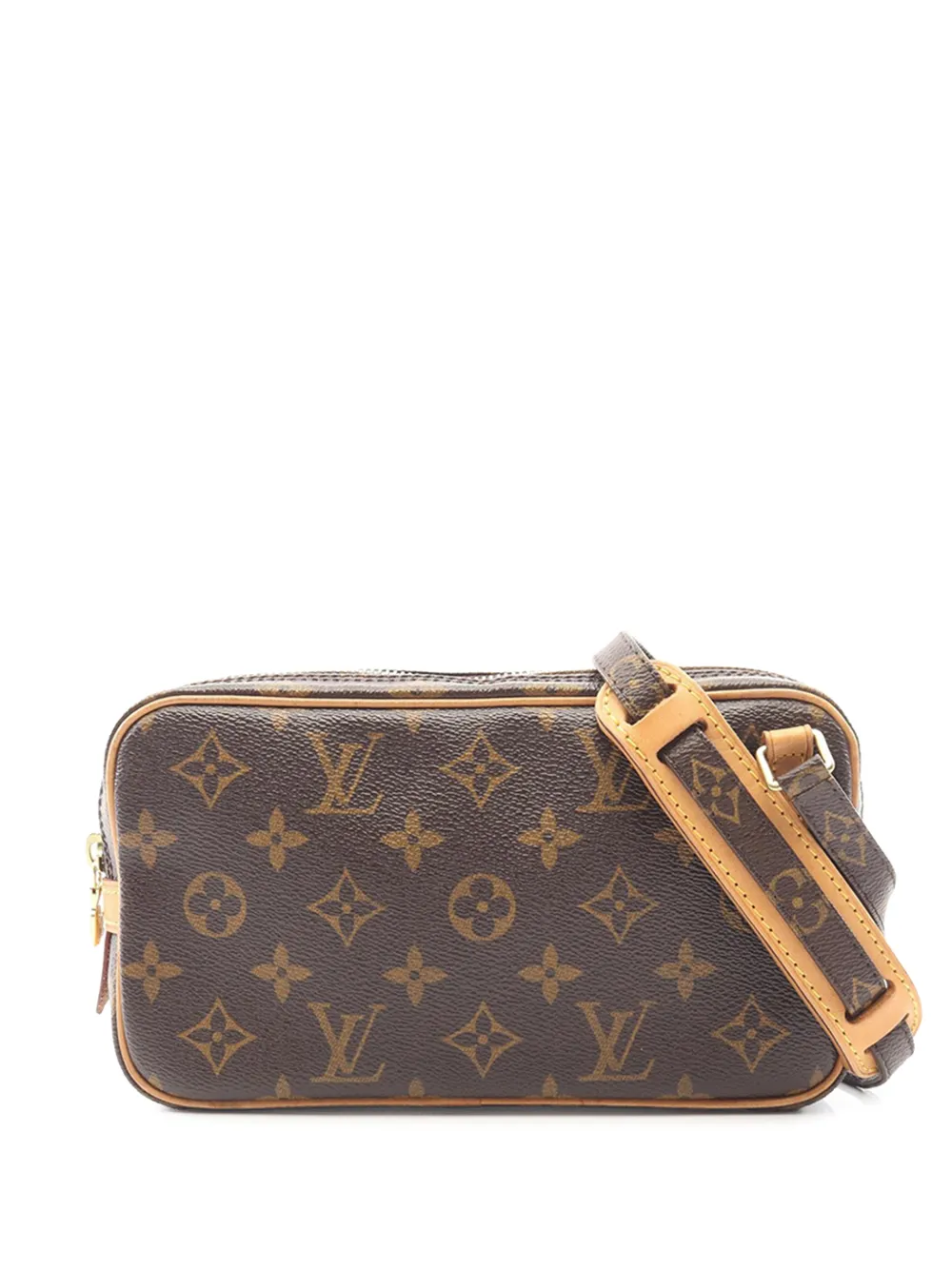 Louis Vuitton Pre-Owned 2003 Monogram Pochette Marly Bandouliere crossbody bag - Marrone