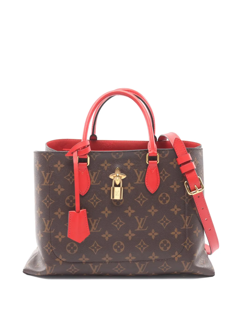 Louis Vuitton Pre-Owned 2019 Monogram Flower Tote satchel - Marrone