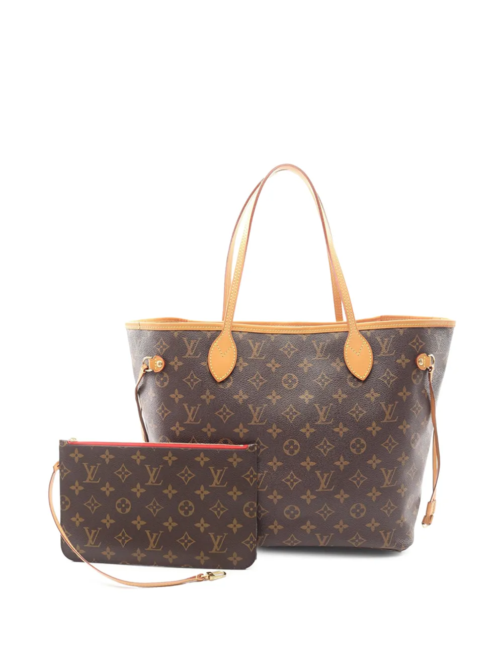 Louis Vuitton Pre-Owned 2015 Monogram Neverfull MM tote bag - Marrone