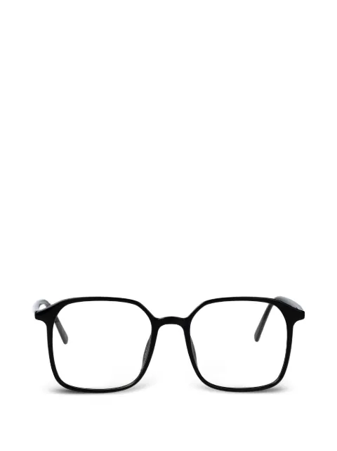 VALENTINO GARAVANI EYEWEAR 브이로고 기하학 프레임 안경