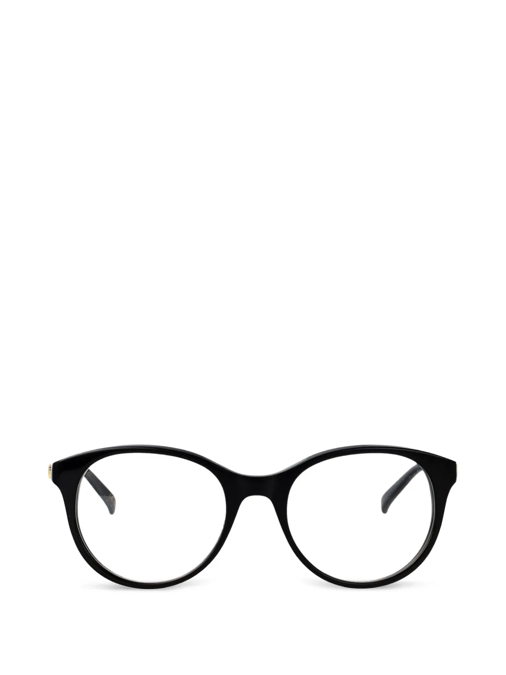 VALENTINO GARAVANI EYEWEAR VLogo Signature round-frame glasses - Nero