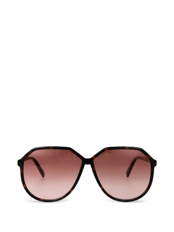 Valentino Garavani Tortoise Shell Sunglasses VALENTINO GARAVANI EYEWEAR VLogo Signature tortoiseshell  main image 3