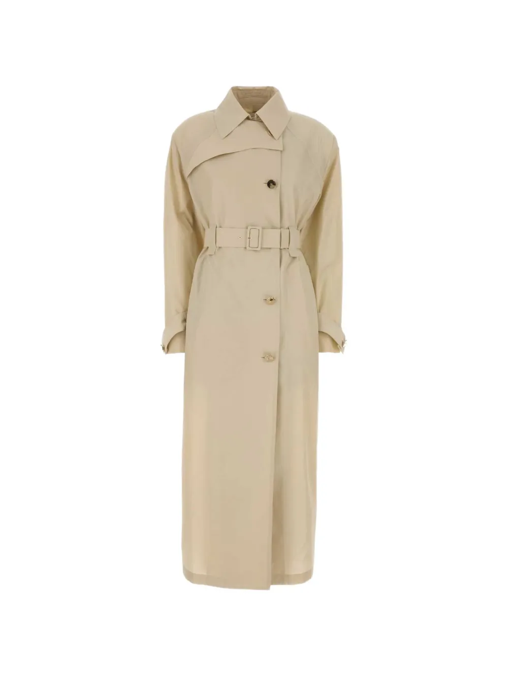 Sportmax Zavorra belted trench coat - Neutrals